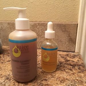 FULL SIZE Juice Beauty Cleanser + Serum duo